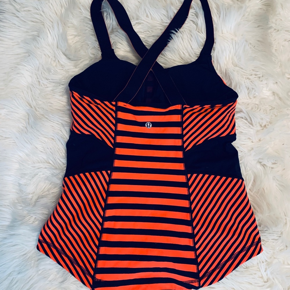 Lululemon work it out tank, size 8